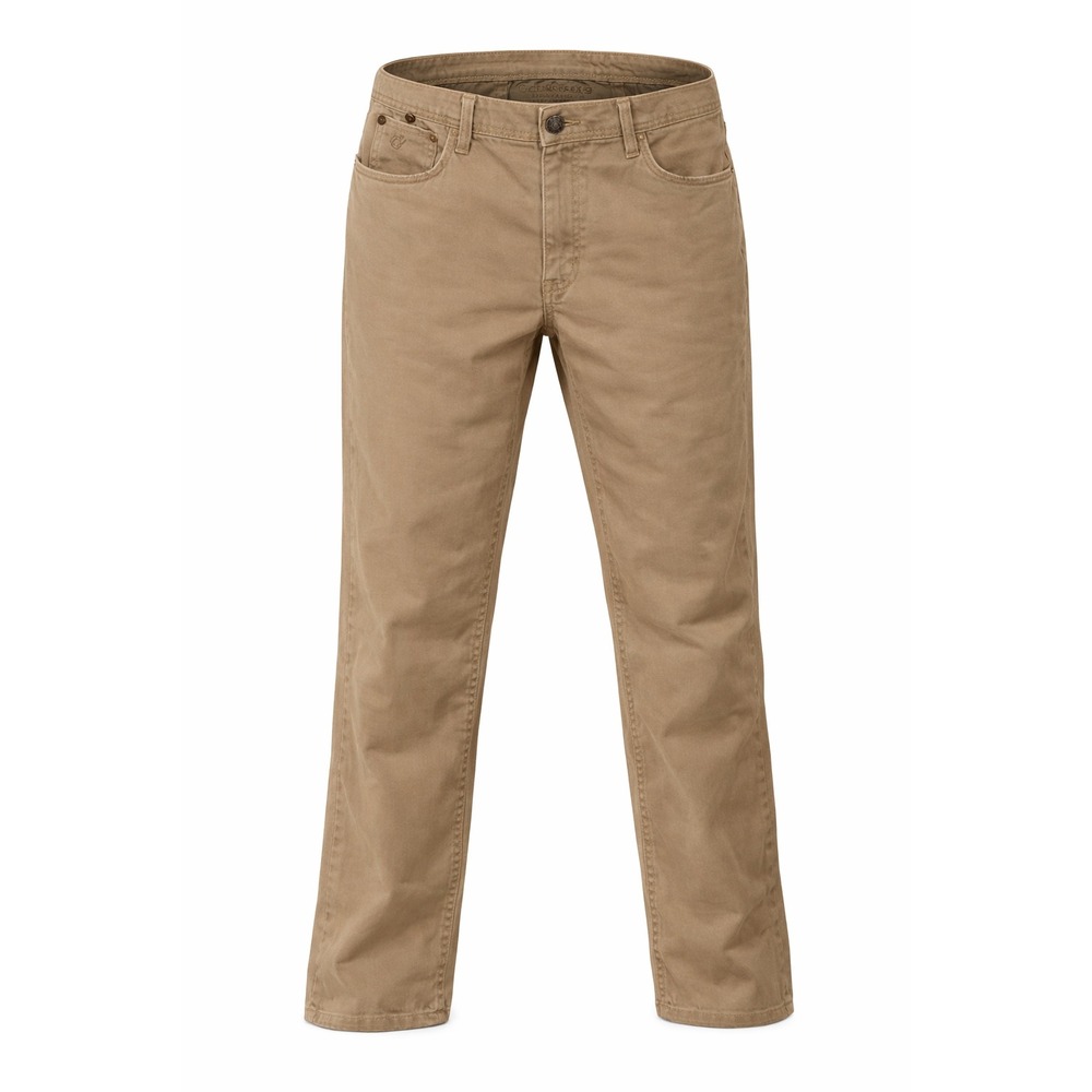 English Laundry Men's Khaki Pants 5 Pocket Straight Fit Tan Casual 36x34